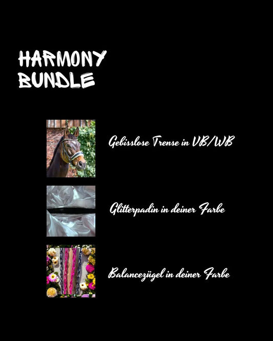 Harmony Elite Bundle VB/WB schwarz CR-Harmonyequestrian